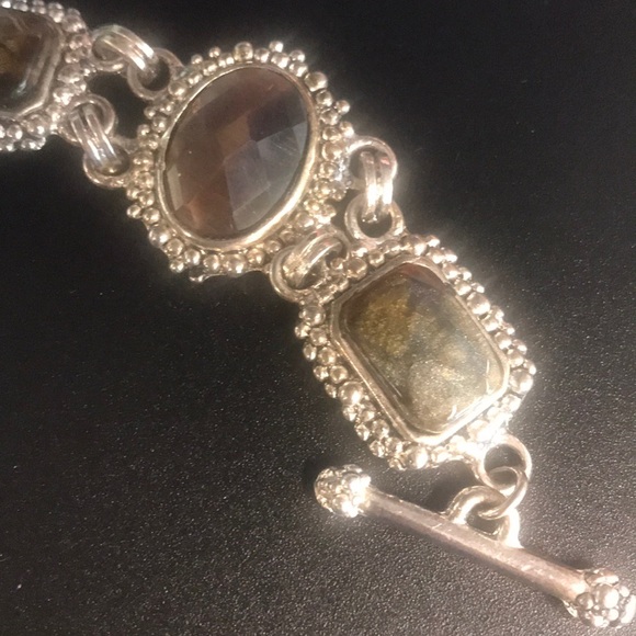 PARK LANE “LATTE” GENUINE TIGER EYE STONE BRACELET - Picture 4 of 5